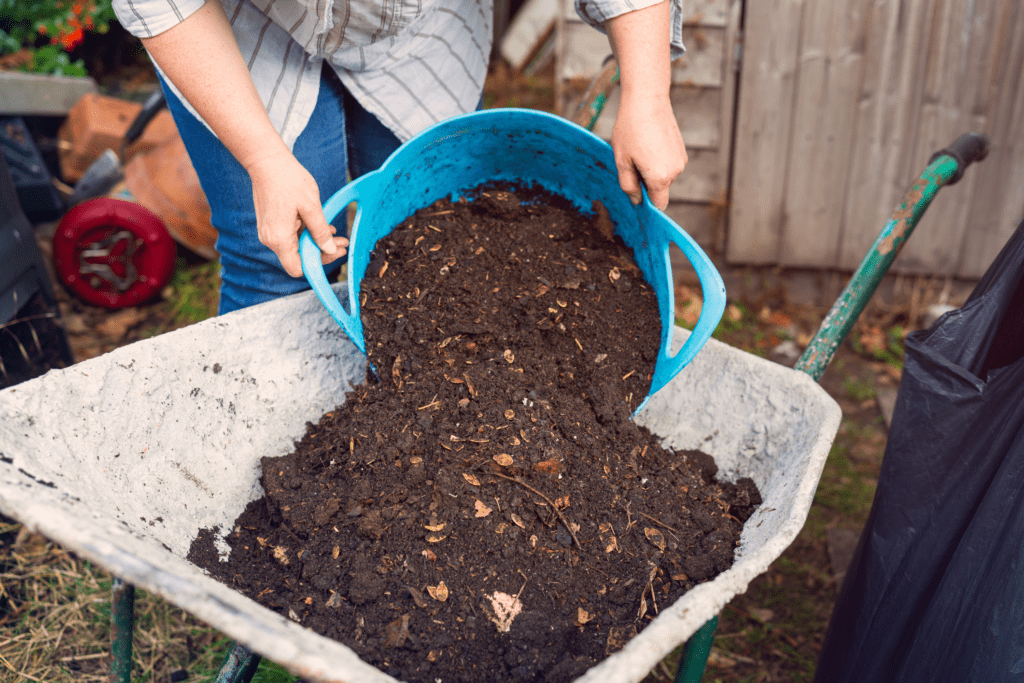 how to break down clay soil fast